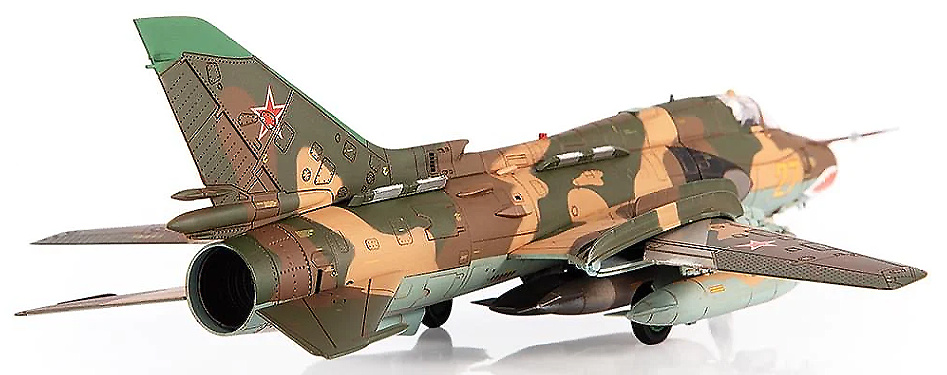 Sukhoi SU-17 Fitter, Russian Air Force, 20 Guards Fighter-Bomber Regiment, 16th Air Army, 1992, 1:72, JC Wings 