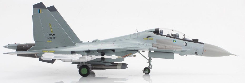 Sukhoi SU30MKM Flanker M52-14, TUDM, LIMA 2013, Malaysia, 1:72, Hobby Master 