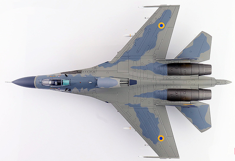 Sukhoi Su-27 Flanker-B, Ukrainian Air Force, Ukraine, 2023, 1:72, Hobby Master 