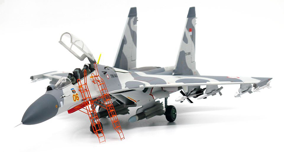 ミニカー　1/72 SU-30MK インドネシア空軍 11th Sq 2016 [JCW-72-SU30-007] 中古】ミニカー 1/72 SU-30MK インドネシア空軍 11th Sq 2016