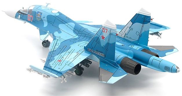 Sukhoi Su-34 Fullback, Russian Air Force, Red 07, Kubinka AB, Russia, 2018, 1:72, JC Wings 