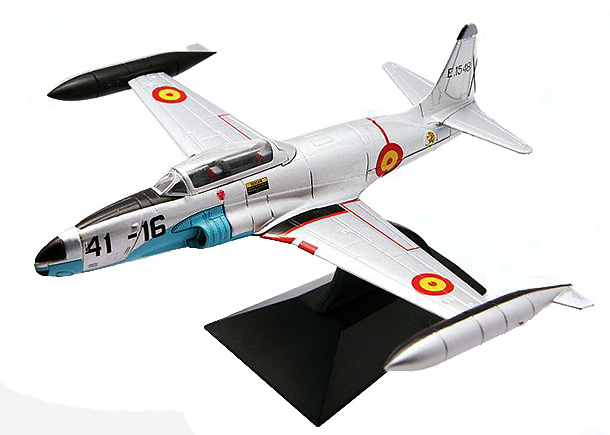 T-33A Shooting Star, Air Force, Spain, May 1982, 1:72, Falcon Models 