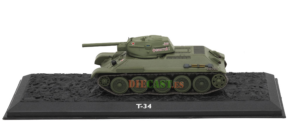 T-34, Soviet Union, 1940/58, 1:72, Atlas Editions 