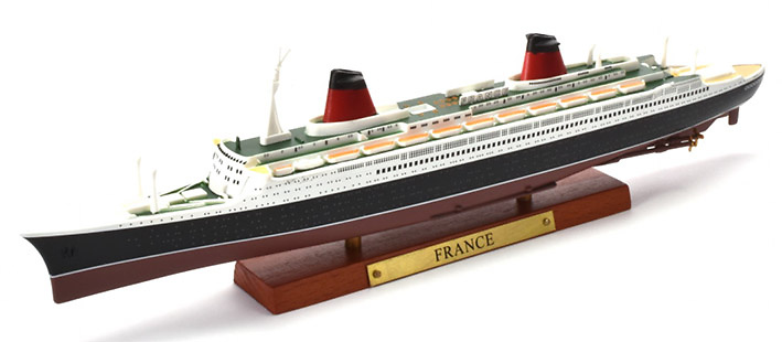 Transatlantic SS France, France, 1962, 1: 1250, Atlas 