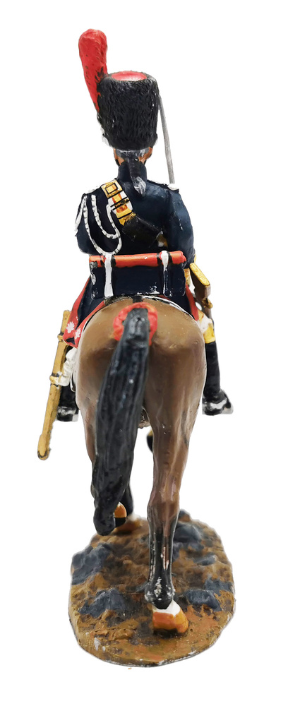 Trooper, Napoleon's Imperial Guard Gendarmes, 1813, 1:30, Del Prado 