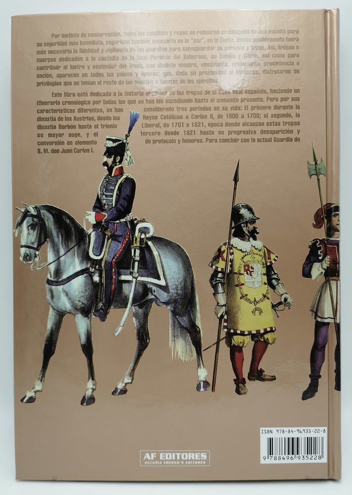Tropas de Casa Real historia orgánica (Spanish) 