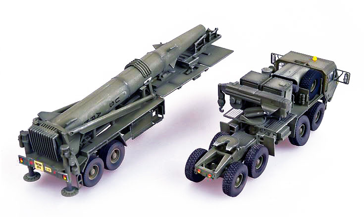 Truck M983 Hemtt tractor with Missile Pershing II, U.S. Army