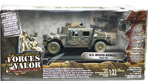 U.S. M1036 HUMVEE, KUWAIT 1991, 1:32, Forces of Valor 