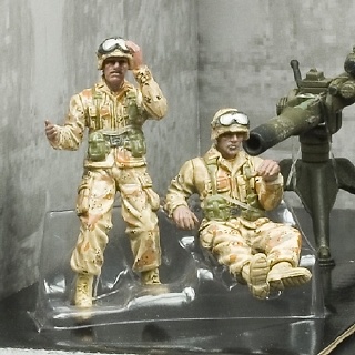 U.S. M1036 HUMVEE, KUWAIT 1991, 1:32, Forces of Valor 