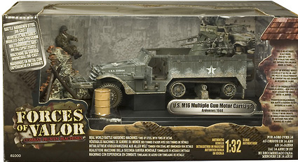 U.S. M16, Multiple Gun Motor Carriage, Ardennes 1:32, Forces of Valor 