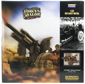 U.S. M2A1, 105 mm.HOWITZER, FRANCE 1944,1:32, Forces of Valor 