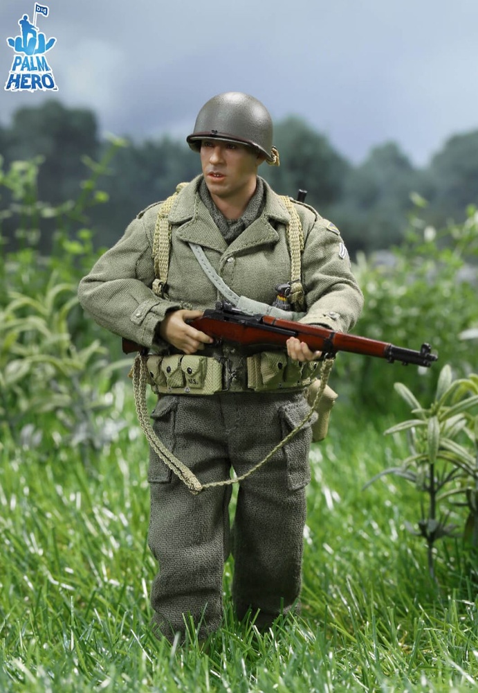 US Rangers Private Jackson, Palm Hero Series WWII, 1:12, Did XA80011 