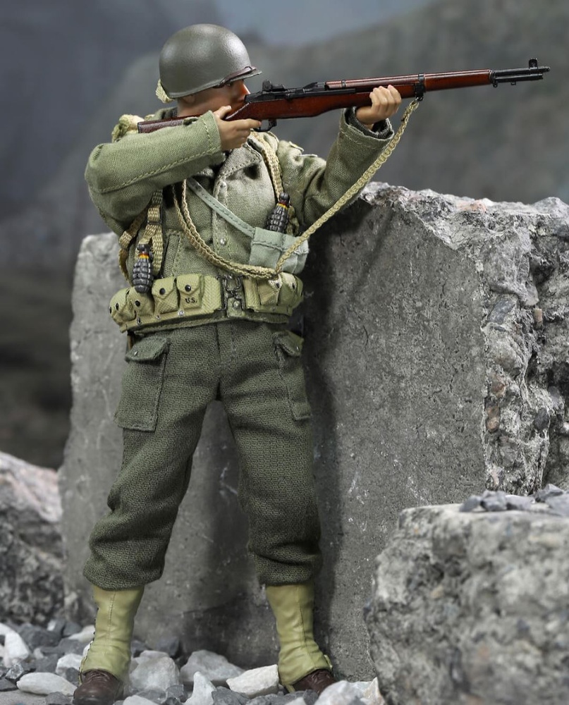 US Rangers Private Jackson, Palm Hero Series WWII, 1:12, Did XA80011 