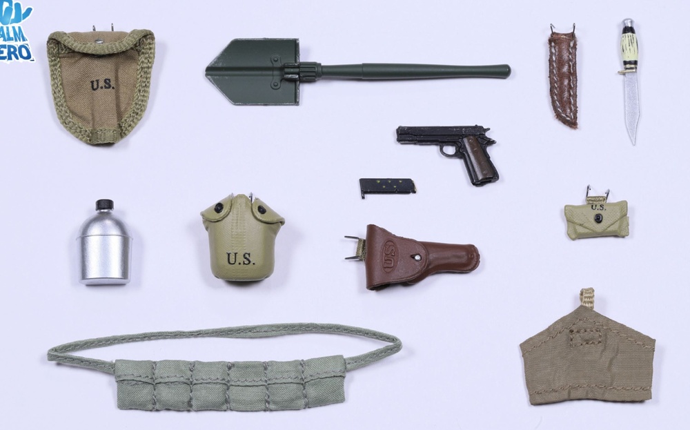 US Rangers Private Jackson, Palm Hero Series WWII, 1:12, Did XA80009 