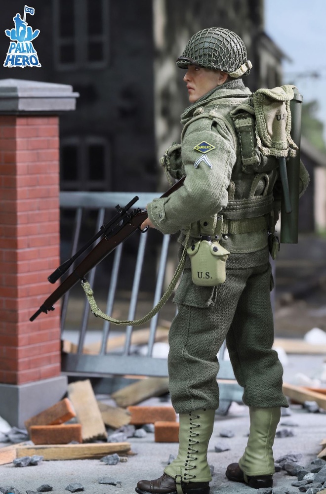 US Rangers Private Jackson, Palm Hero Series WWII, 1:12, Did XA80009 