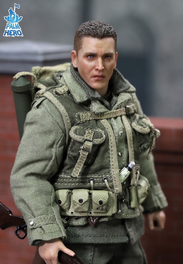US Rangers Private Jackson, Palm Hero Series WWII, 1:12, Did XA80009 