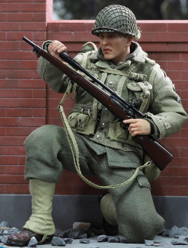 US Rangers Private Jackson, Palm Hero Series WWII, 1:12, Did XA80009 