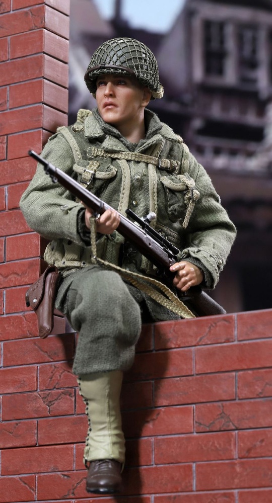US Rangers Private Jackson, Palm Hero Series WWII, 1:12, Did XA80009 