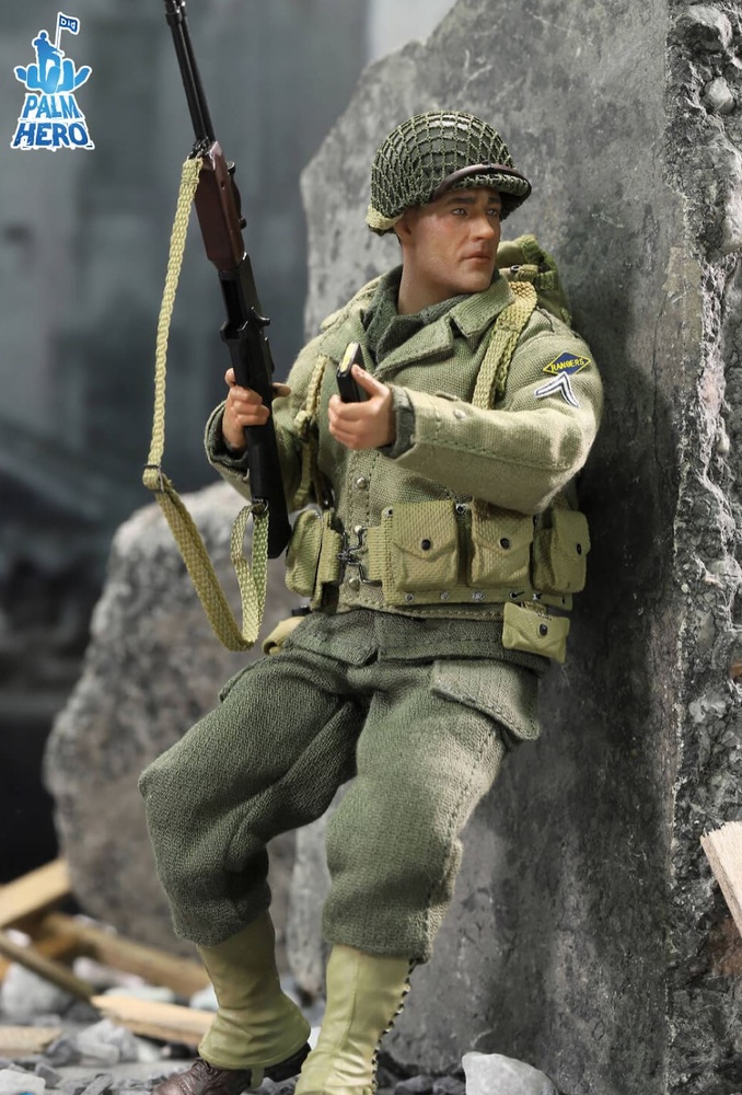 US Rangers Private reiben 