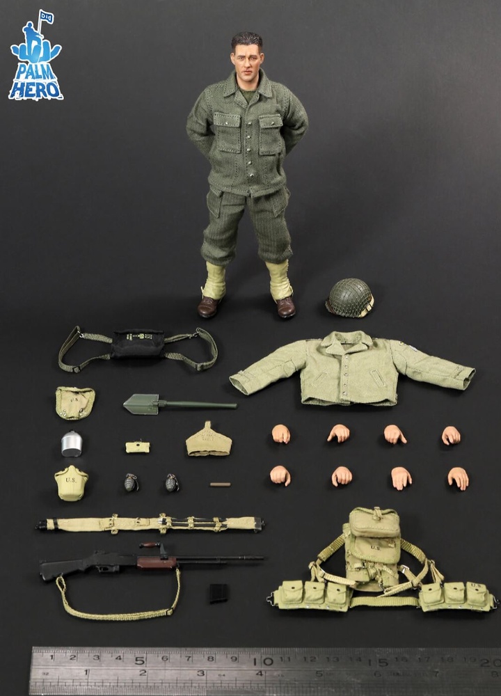 US Rangers Private reiben 