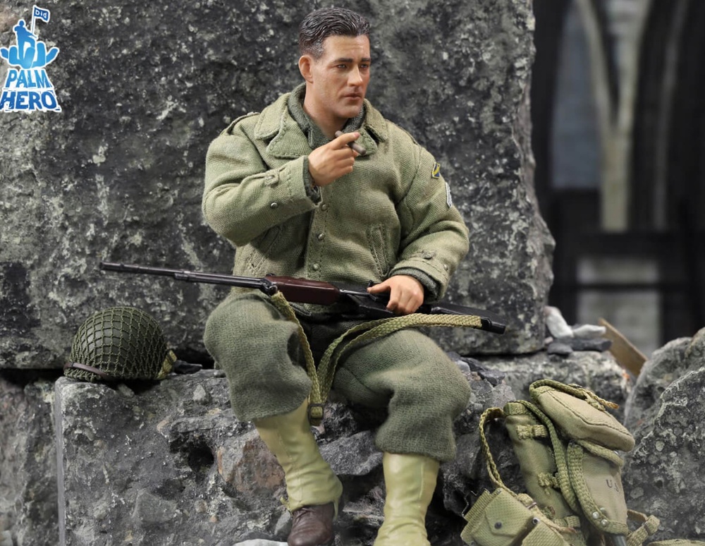US Rangers Private reiben 