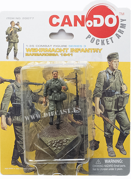 Wehrmacht Infantry, Operation Barbarrosa, 1941, 1:35, Can.Do 
