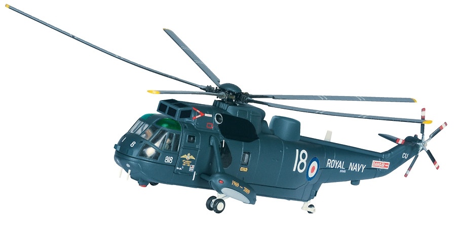 Westland Sea King HU-5, 771 NAS, Search and Rescue, RNAS Culdrose, 2009, 1:72, Corgi 