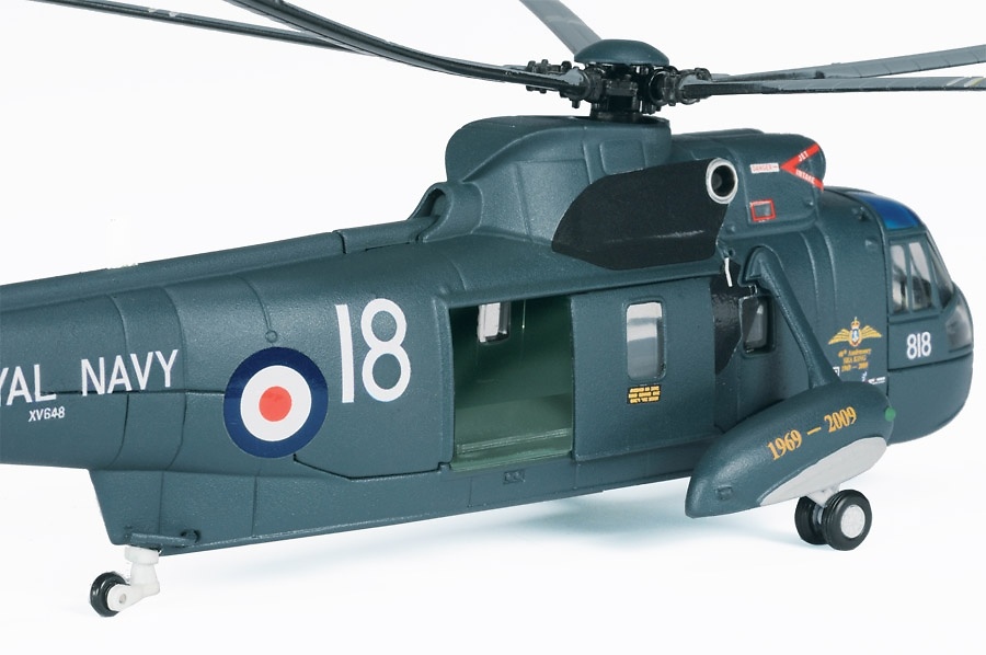 Westland Sea King HU-5, 771 NAS, Search and Rescue, RNAS Culdrose, 2009, 1:72, Corgi 