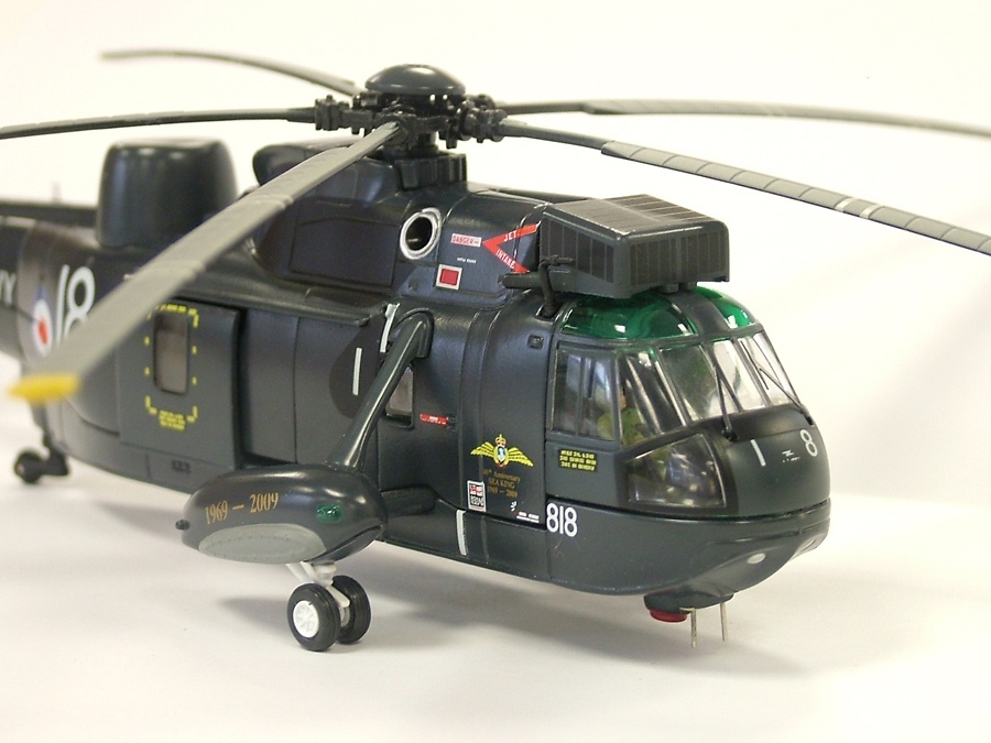 Westland Sea King HU-5, 771 NAS, Search and Rescue, RNAS Culdrose, 2009, 1:72, Corgi 