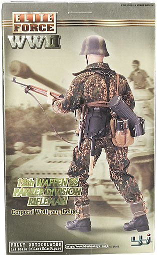 Wolfgang Feigel, 12th Waffen SS Panzer Division, Rifleman, 1:6, Elite Force 
