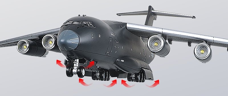 Xi’an Y-20 Kunpeng, People's Liberation Army Air Force (PLAAF), 2017 China, 1:144 KDW 