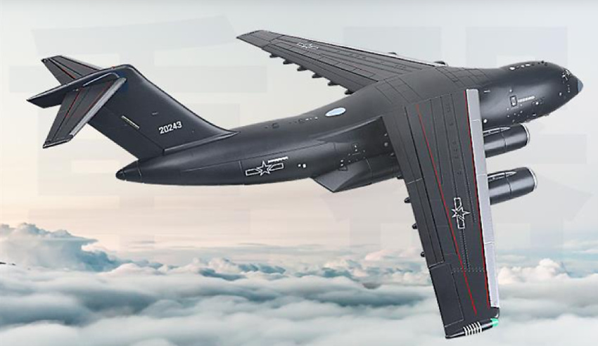 Xi’an Y-20 Kunpeng, People's Liberation Army Air Force (PLAAF), 2017 China, 1:144 KDW 