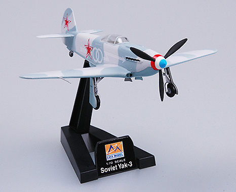 YAK-3, Rgt. Normandie Niemen, Eastern Front, 1944,1:72, Easy Model 