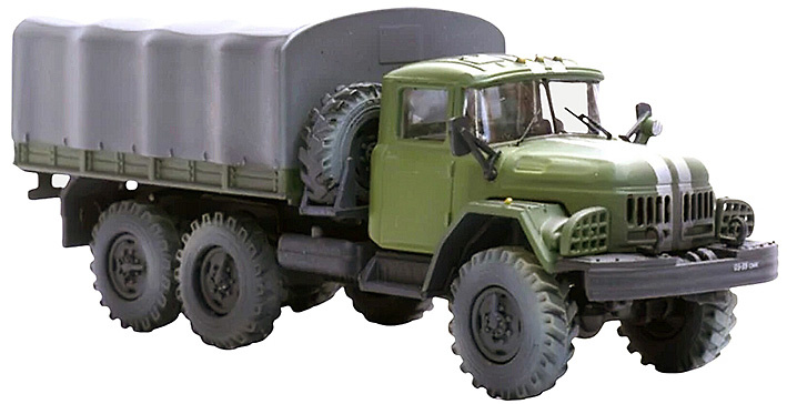 ZIL 131 6x6 3.5-Ton Truck, Ukrainian Ground Forces, Ukraine, 2022, 1:72, Legion 