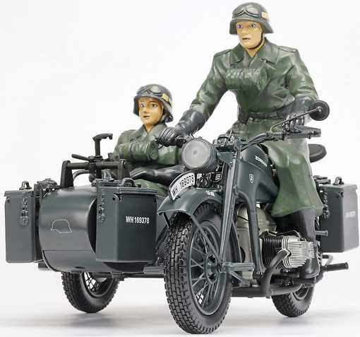 Zundapp KS 750 motorcycle with sidecar, Operation Valkyrie, 1:10, Schuco 