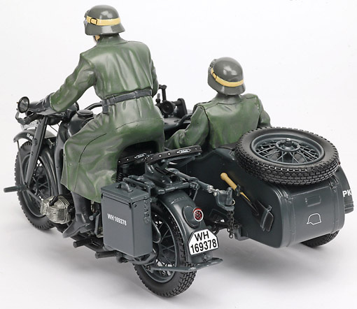 Zundapp KS 750 motorcycle with sidecar, Operation Valkyrie, 1:10, Schuco 