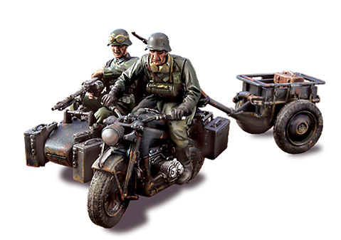Zundapp KS 750 with sidecar, Eastern Front, 1943, 1:32, Forces of Valor 