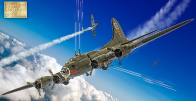 B-17F Flying Fortress 'Royal Flush', 8th Air Force, Lt Robert "Rosie" Rosenthal, 1:72, Corgi