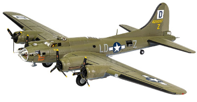 B-17F Flying Fortress 'Royal Flush', 8th Air Force, Lt Robert "Rosie" Rosenthal, 1:72, Corgi