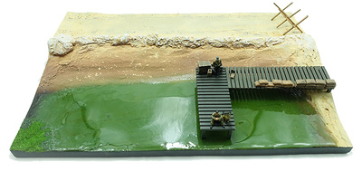 Base for diorama, "Counterattack in Malinava", North of Lithuania. July, 1944, 1:72, PMA