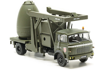 Berliet VTC, transport of nuclear warheads S2, French Air Force, 1971-84, 1:43, Solido