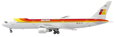 Boeing 767-300ER Iberia EC-GTI, 1:400, JC Wings XX4261