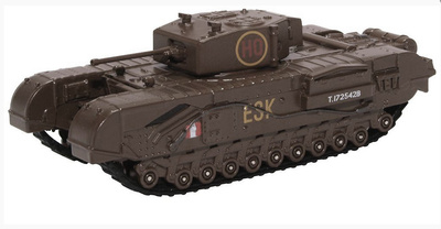 Churchill Mk III, Heavy Tank, 6th Guards Brigade, United Kingdom, 1943, 1:76, Oxford