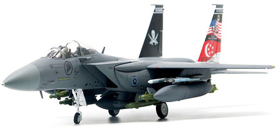 F-15SG Strike Eagle, 238th Fighter Squadron "Bucaneers", Singapore Air Force, 2015, 1:72, JC Wings
