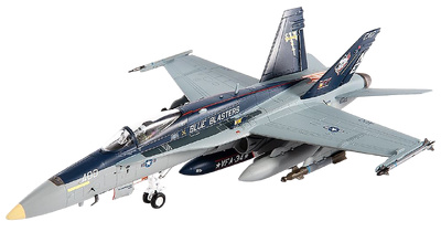 F/A-18C Hornet U.S. NAVY VFA-34 Blue Blasters,  The Last Cruise, 2018, 1:72, JC Wings