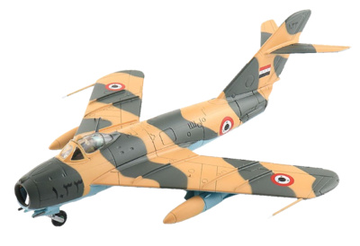 MIG17F Fresco, Syrian Air Force, 1033, 1968, 1:72, Hobby Master