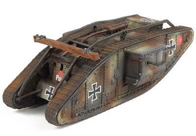 Mark IV, "Male" Tank, (Captured), british tank, 1917, 1/72, Wings of the Great War