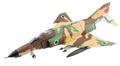 McDonnell Douglas F-4E Kurnass, IDF/AF 201st (One) Sqn, #109, Tel Nof AB, Israel, 1974, 1:72, Hobby Master