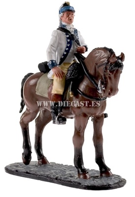 Officer, Light Dragoon, Continental Navy, USA, 1781, 1:30, Del Prado