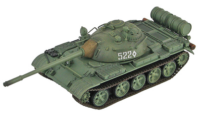 T-55 Soviet Medium Tank, # 522, 70s, 1:72, Hobby Master